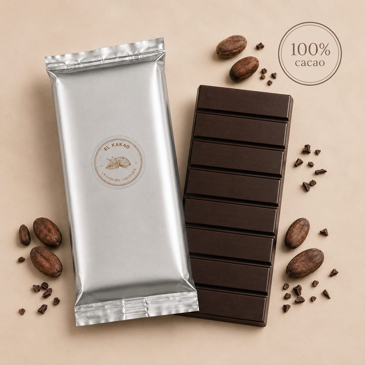 Barra 100% Cacao